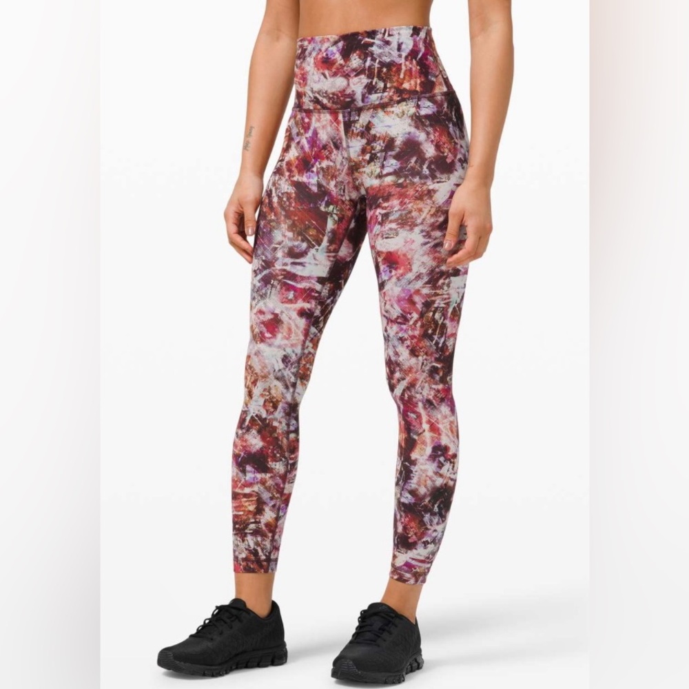 Lululemon Wunder Train High-Rise Tight 25" Urbantricity Multi